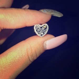 I Love You pandora charm with Gold Heart 💛